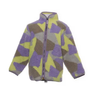 Fleecejakke (Gul, Lilla, Grå, Flerfarvet) fra Minimarket Polyester