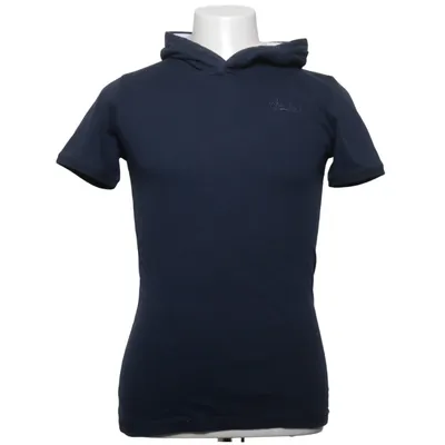 Kurzärmeliger Hoodie (Blau) von Grin & Bear Baumwolle, Polyester