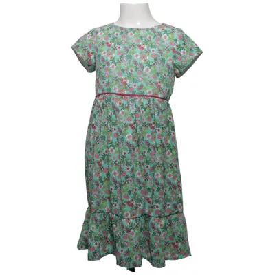 Dress (Green, Multicolored) from A Punto. Cotton, Polyester