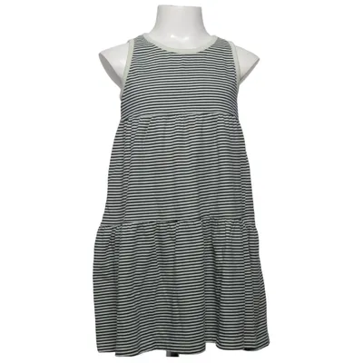Dress (White, Blue) from Basic Needs