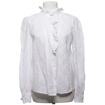 Blouse (White) from Sézane Organic cotton