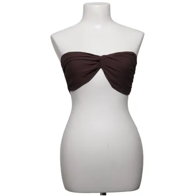Crop top (Bruin) van Bamboo Blonde Katoen