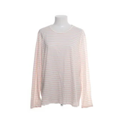 Langærmet t-shirt (Hvid, Pink) fra Essentials