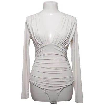 Romper (Beige) van H&M Modern Classic Polyester, Elastaan