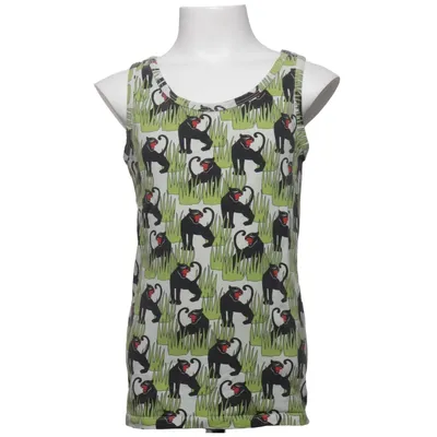 Débardeur (Blanc, Vert, Noir) de Mini Rodini Élasthane, Coton biologique