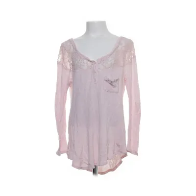 Långärmad t-shirt (Rosa) från Abercrombie Kids Bomull, Elastan, Nylon, Viskos