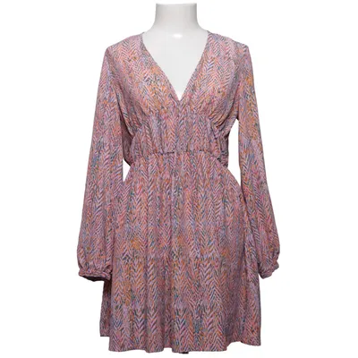 Kjole (Pink, Flerfarvet) fra Zara Polyester