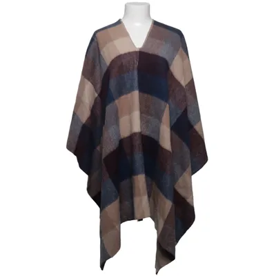 Poncho (Blue, Beige, Brown) from Beck Söndergaard