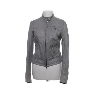 Läderjacka (Grå) från Marlboro Classics Skinn