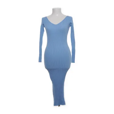 Maxikleid (Blau) Baumwolle, Polyester