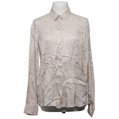 Hemd (Beige, Weiß) von The Shirt Factory Viskose