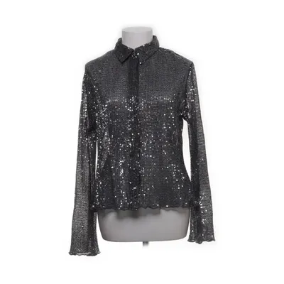 Bluse (Grå, Sølv) fra H&M Polyester