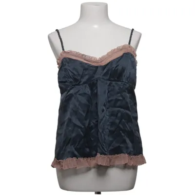 Pajama top (Blue, Beige) from Odd Molly Silk
