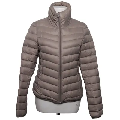 Down jacket (Beige) from One Step Down, Feather, Polyamide