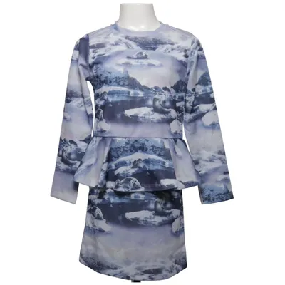Dress (Blue, Gray, White) from DNM