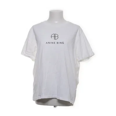 T-shirt (Hvid) fra Anine Bing Bomuld