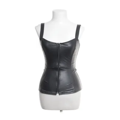 Corset (Black) from Phaze Polyester, Polyurethane