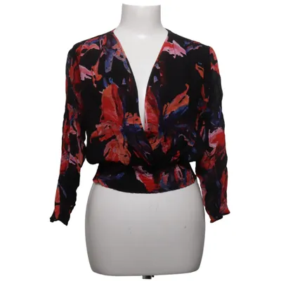 Wickelbluse (Schwarz, Mehrfarbig) von Storm & Marie Viskose