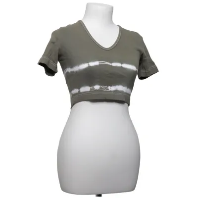 Crop top (Vert, Blanc, Multicolore) de Toffs Coton
