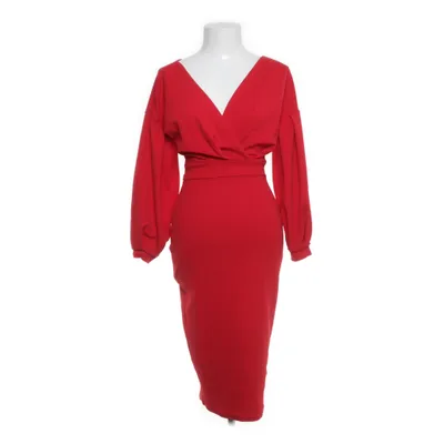 Klänning (Röd) från Boohoo Elastan, Polyester