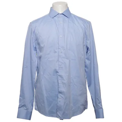 Shirt (Blauw) van H&M Man Katoen