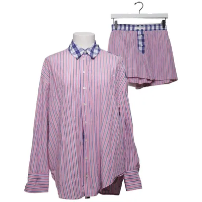 Pajamas (Pink, Blue, White) from Hand Over x Stradivarius Cotton, Polyester