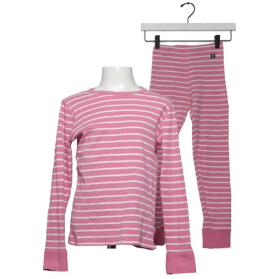 Pyjama (Rose, Blanc) de Polarn O. Pyret Coton biologique