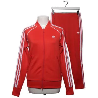 Sportssæt (Rød) fra Adidas Originals Bomuld, Elastan, Genanvendt polyester