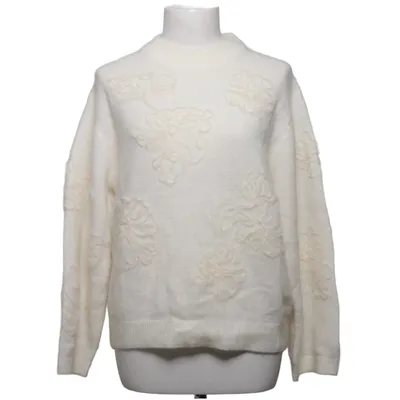 Sweater (Hvid) fra Second Female Elastan, Mohair, Polyamid, Uld