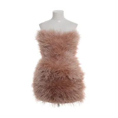Cocktail dress (Pink) from House of London Elastane, Polyester, Ostrich feather