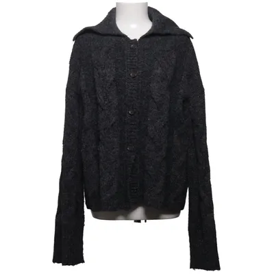 Cardigan (Gray) from NA-KD Acrylic, Polyester