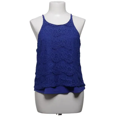 Top (Blauw) van Monteau Katoen, Polyamide, Polyester