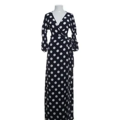 Wikkeljurk (Blauw, Wit) van NLY Eve Elastaan, Polyester