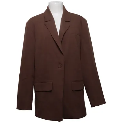 Blazer (Bruin) van Studio Amaya Elastaan, Polyester, Viscose