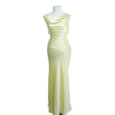 Aftenkjole (Gul) fra Peppermayo Elastan, Polyester