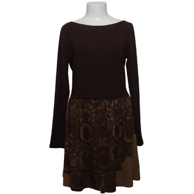 Dress (Brown, Beige) from Lavand Polyester