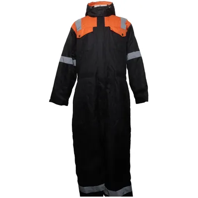 Overall (Svart, Orange) från Bluewear Polyester