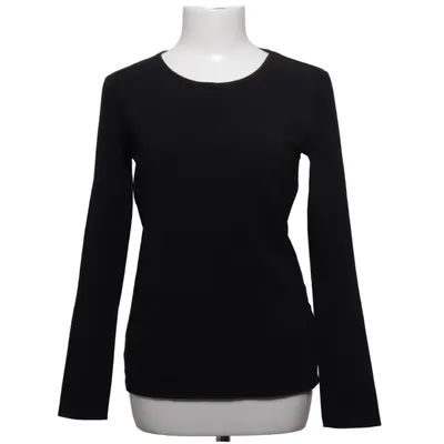 T-shirt à manches longues (Noir) de Filippa K Élasthane, Coton biologique