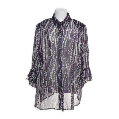 Blouse (Black, Multicolored) from THEA 42 plus Polyester