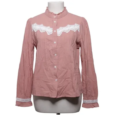 Blus (Rosa, Vit) från Simple Retro Bomull