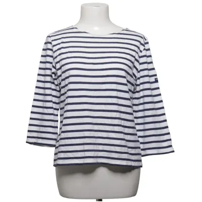 Long sleeve T-shirt (Blue, White) from Saint James Cotton