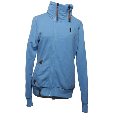 Sweat à capuche (Bleu) de Naketano Coton, Polyester