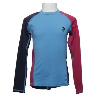 Baselayertrøje (Blå, Pink, Flerfarvet) fra Peak Performance Junior Elastan, Polyester