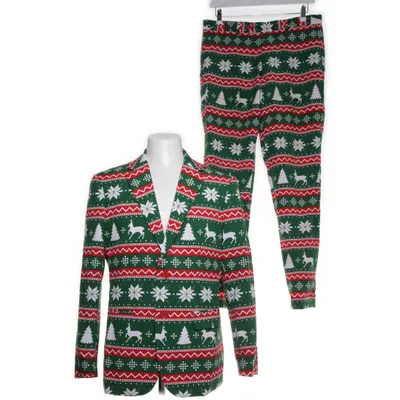 Kostym (Grön, Flerfärgad) från Opposuits