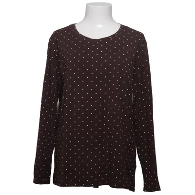 Long sleeve T-shirt (Brown, White) from The Basics C&A