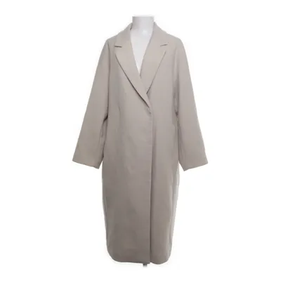 Frakke (Beige) fra H&M Elastan, Polyester, Viscose