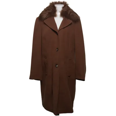Coat (Brown) from Amy Vermont Acrylic, Elastane, Polyester, Viscose