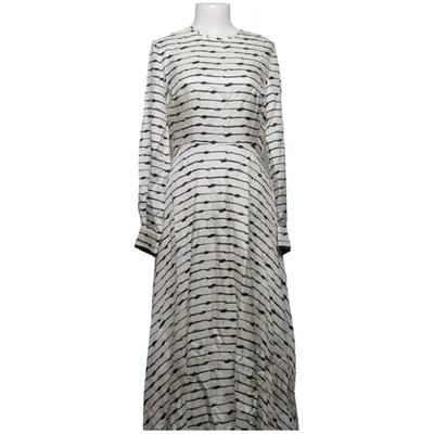 Maxi jurk (Wit, Zwart) van MaxMara