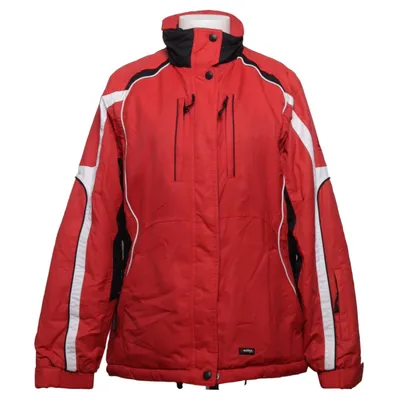 Ski jacket (Red, Black, White) from Active Polyamide, Polyester