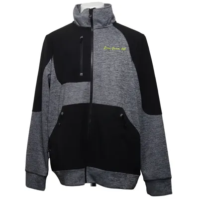 Fleece jas (Grijs, Zwart) van Jobman Elastaan, Polyester